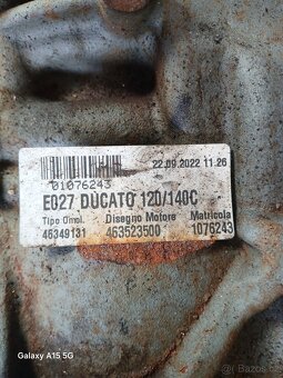 Motory Fiat Ducato 2.2 - 6