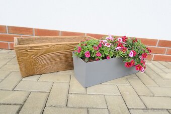 Truhlík z umělého kamene, s vyjímatelnou vložkou - 6