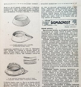 Časopis ŠŤASTNÝ DOMOV, kompletní ročník 1921, svázaný - 6