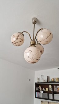 ART DECO LUSTR-ŽÍHANÉ KOULE - 6