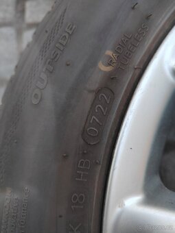 Prodám orig.alu 16 VW Sharan 5x112 ET 59 letní pneu - 6