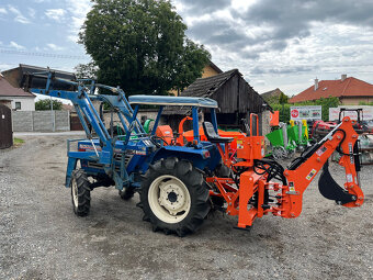 Iseki TL 3200 D 4x4 s čelním nakladačem + podkop BHSM 175 - 6