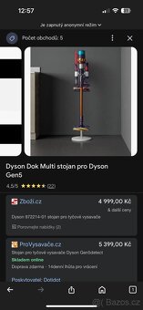 Dyson stojan / podstavec - dokovaci stanice - 6