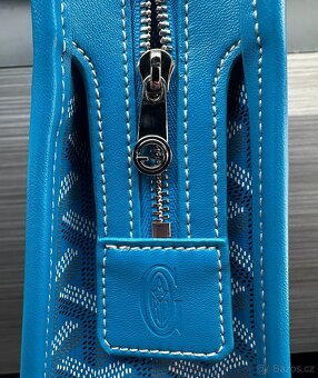 Goyard Sky Blue Clutch MM - 6