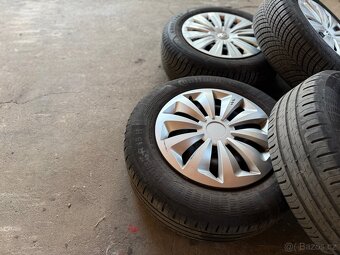 Plechové disky 5x112 R15 včetně pneu – Škoda, VW, Seat - 6