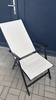 IKEA AMMERE venkovni židle křeslo s nastavitelným opěradlem - 6