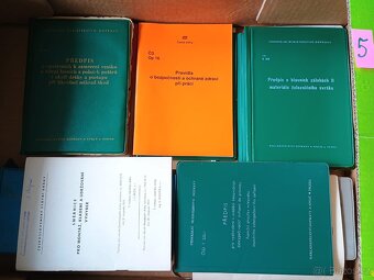 Drážní předpisy, jízdní řády aj. 5 - 6