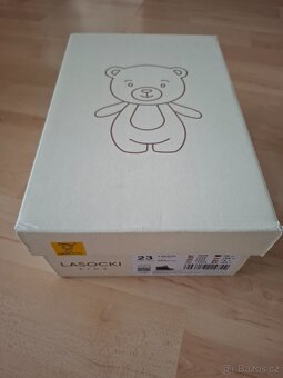 Zimní kotníčkové boty kožené - velikost 23 - 6