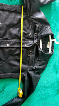 Dámská koženková bunda xl - 6