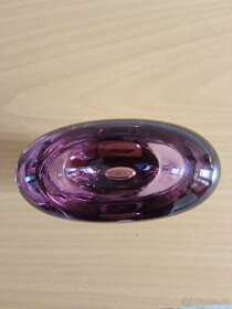 Retro krásná autorská váza z hutního skla - 6