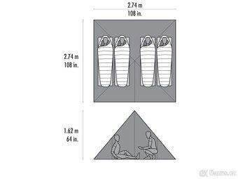 NOVÝ přístřešek MSR Front Range Tarp Shelter - 6