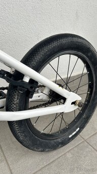 S’COOL XtriX mini 16 Dětské BMX kolo bílé / zlaté - 6