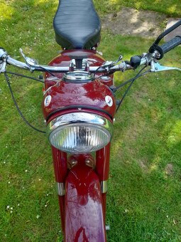Bsa B33 500 ohv, bílé TP SPZ r.v. 1953 - 6