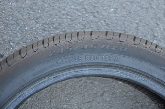 245/45 R20 PIRELLI LR zánovní letní pneumatiky - 6