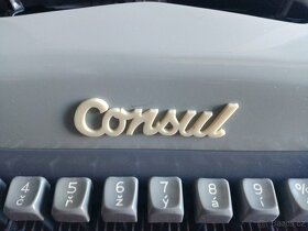 Kufříkový psací stroj značky Consul - 6