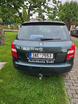 Fabia 2 najeto 180t 1.4 MPI LPG autoškola - 6