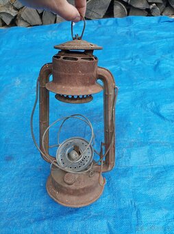 Petrolejová lampa Meva II. - 6
