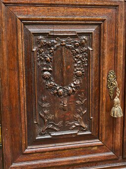 Klasicistní komoda se sekretářem - Originál - 6