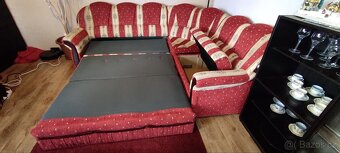 Rohová sedací souprava rozkládací - 6