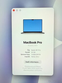 MacBook PRO 16” [M1 PRO|16 GB|1 TB] - 6