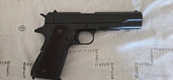 Colt M1911 A1 airsoft , plynový a příslušenství +AK47 - 6
