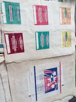 Prodám vyměnim za něco obaly, kartičky a obrázky - 6