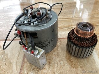 Jawa 350 / 634, ČZ 175 - zapalování 6V 75W po GO mínus pól - 6