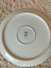 Luxusní dezertní talířky - krásné, NEW z dědictví - 6