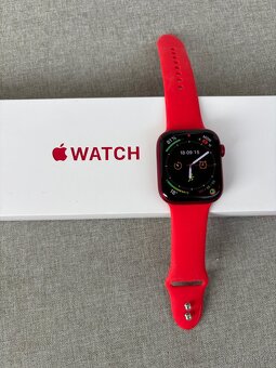 Apple Watch Series 7 45mm (PRODUCT) RED TOP STAV - 6