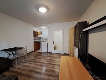 Pronájem 1+kk-zvýšené přízemí 28m², okno do zahrady. Šilingr - 6
