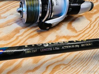 SET 2 + 2 / TELESKOPICKÉ PRUTY GULL PROGRESS TELE CARP / 3,3 - 6