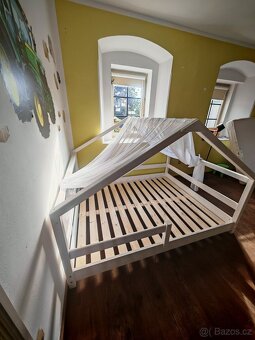 Domečková postýlka od truhláře - 6