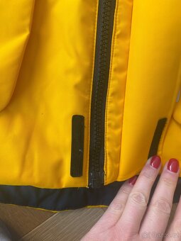 Dětský péřový membránový kabát Reima Serkku Warm Yellow 140 - 6