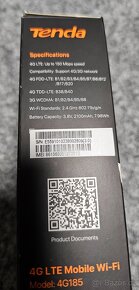 Tenda 4G185 - WiFi Mobile 4G LTE Hotspot modem, powerbanka - 6