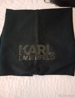 Karl Lagerfeld vysoce luxusní celokožená kabelka - 6