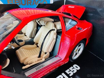 Model Bburago Ferrari 550 Maranello 1/18 Made in Italy - 6