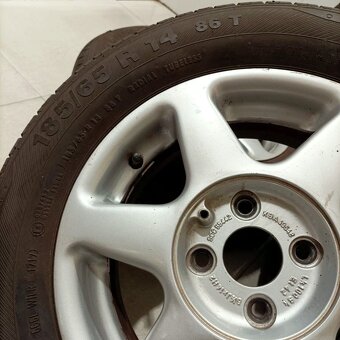 14" ALU kola – 4x100 – 5,5J x 14" ET42 - 6