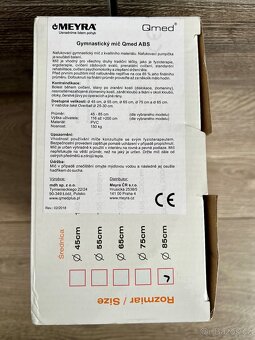 Míč QMED ABS pro fitness rehabilitační cvičení ( PC: 690kč ) - 6