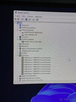 Herní PC | RTX 5080 | 9800X3D | 64GB DDR5 | 3TB SSD - 6