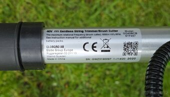 AKU křovinořez kosa Greenworks 40V GD40BCB STF457 - 6