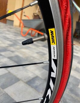 Silniční kolo B TWIN SHIMANO 105 Carbon Mavic Aksium - 6