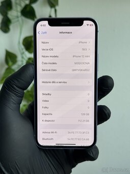 iPhone 12 mini 128GB - 100% baterie, DPH - 6