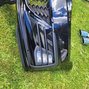 vw golf 7 7.5 gti gtd r nárazník výfuk lc9x - 6