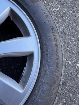 Alu Volvo R16 5x108 ET 50 7J + pneu 225/55/16 - 6