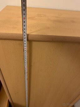 Dřevěná skříňka vysoka 85cm - 6