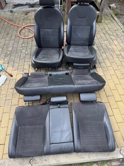 Sedačky alcantara Škoda Octavia 3 - 6