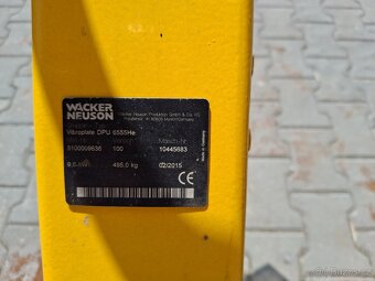 Vibrační deska Wacker neuson Dpu 6555 - 6