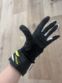 Dlouhé kožené rukavice na motorku - 6