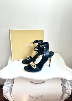 Kožené sandály na podpatku Michael Kors ( Nové s cenovkou) - 6