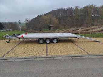 Autopřepravník ALU plocha 550x210 cm, 3500/680 kg, 3x1350kg - 6